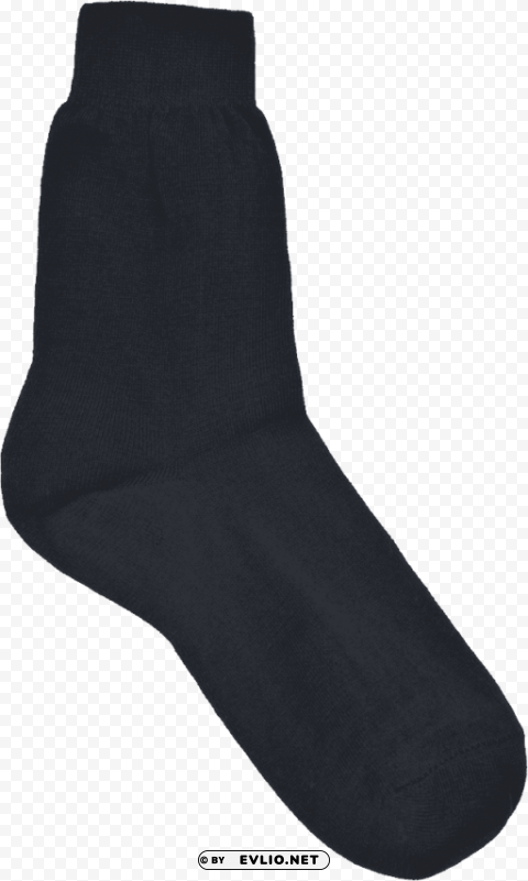 black socks Clear image PNG