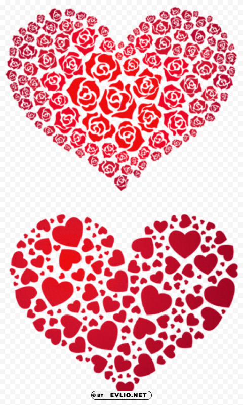 valentine hearts HighResolution Transparent PNG Isolated Item