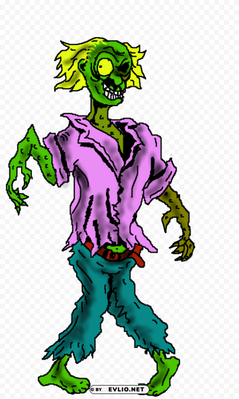 zombie halloween image PNG clear background