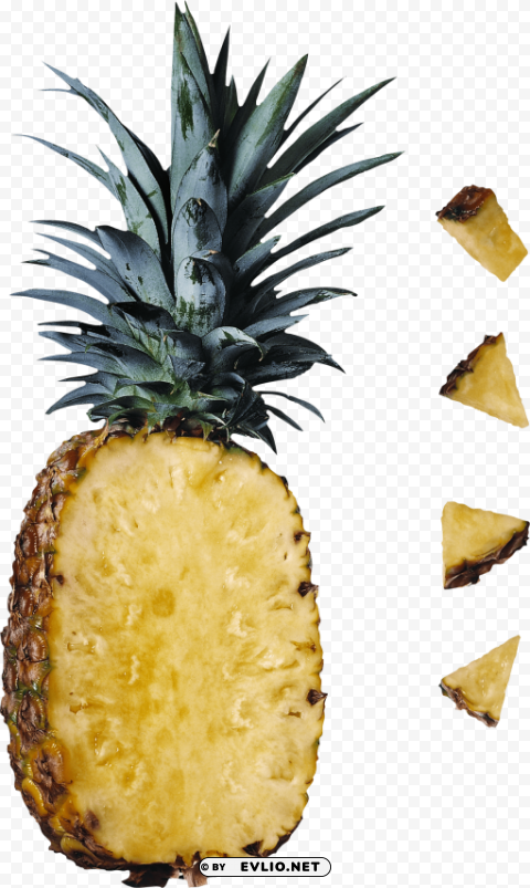 pineapple PNG images with alpha transparency layer