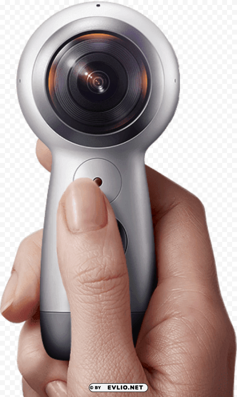 Clear samsung gear 360 in hand Transparent background PNG gallery PNG Image Background ID 0368cfc1