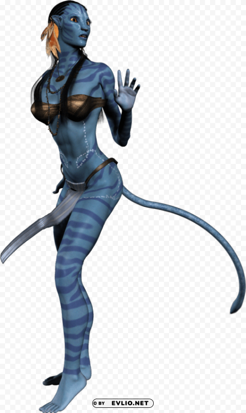 avatar neytiri PNG with no background diverse variety
