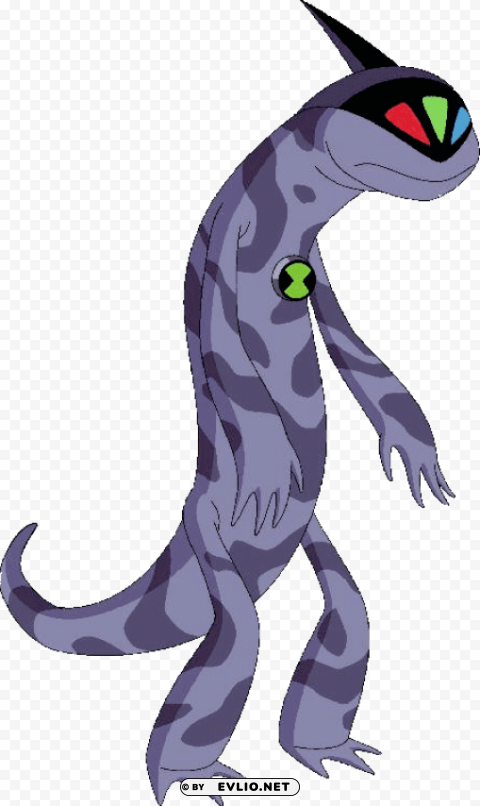 ben 10 chamalien Isolated Character on HighResolution PNG