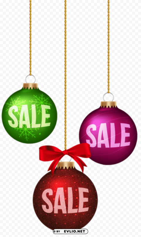 christmas balls sale decoration Transparent Background Isolation in PNG Image clipart png photo - 9e7ed897