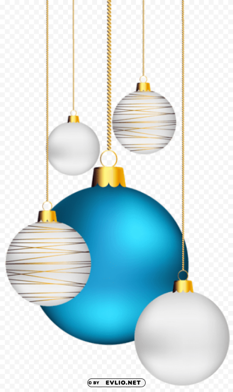 Christmas Ballsclip-art PNG Graphic With Transparent Background Isolation