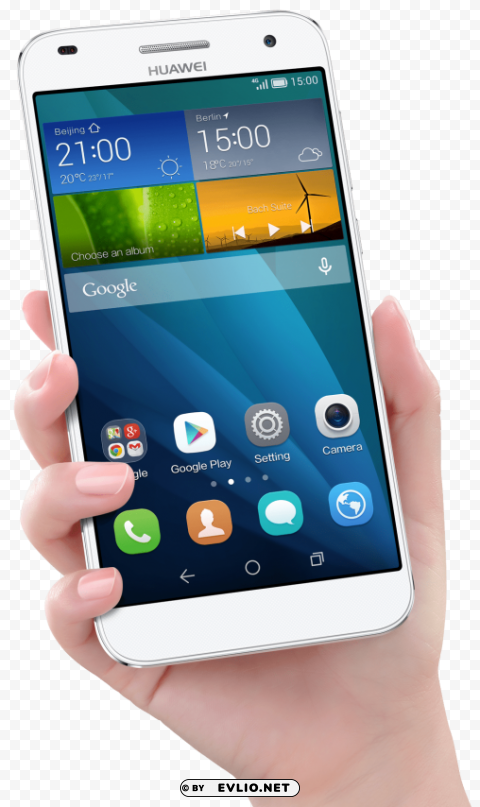 Hand Holding Smartphone PNG images without subscription