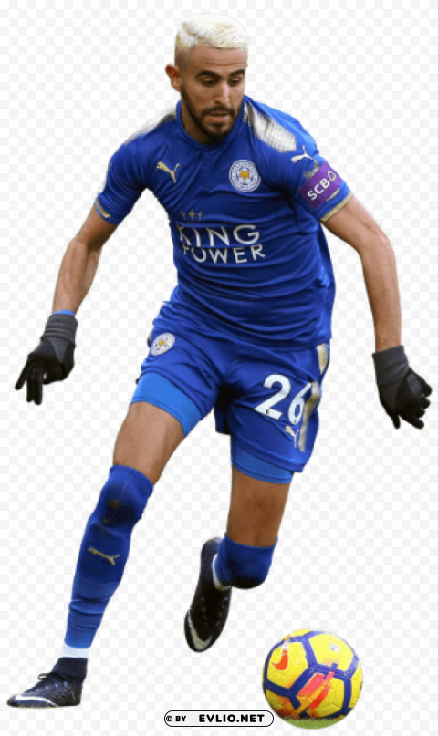 riyad mahrez Isolated Object with Transparent Background in PNG