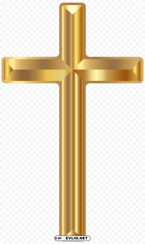 gold cross PNG images with alpha channel diverse selection