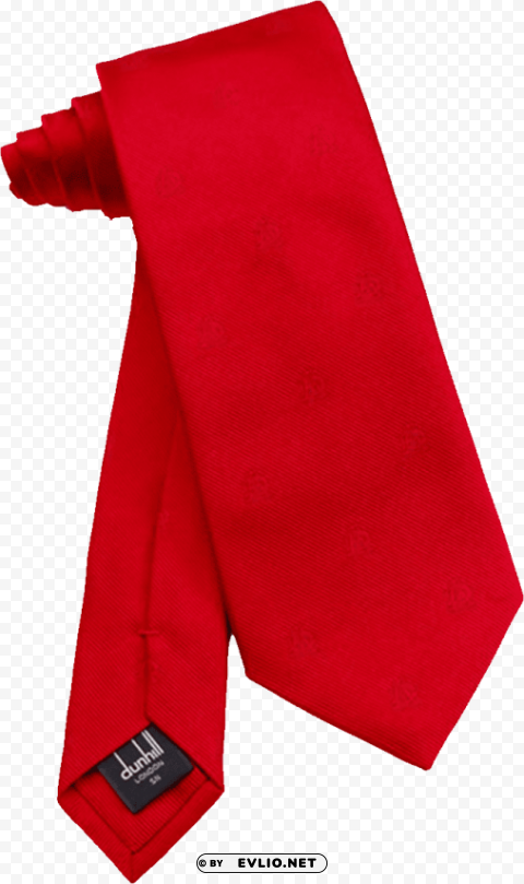 red tie PNG Image with Clear Background Isolation