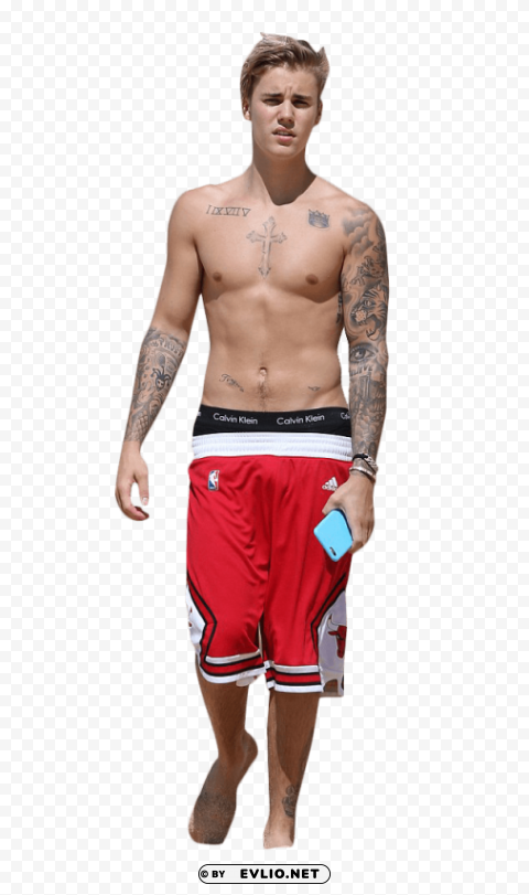 justin bieber topless PNG transparency images