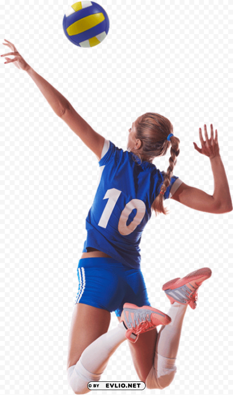 PNG image of volleyball player PNG transparent photos extensive collection with a clear background - Image ID d4b90a78