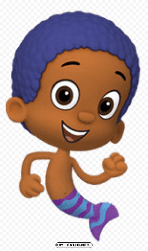 bubble guppies goby dancing PNG images with clear background