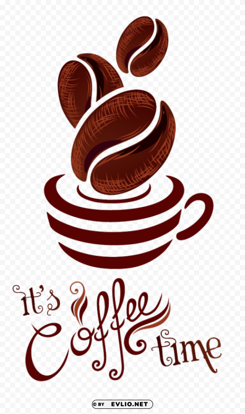 Coffee Logo HighQuality Transparent PNG Isolated Art