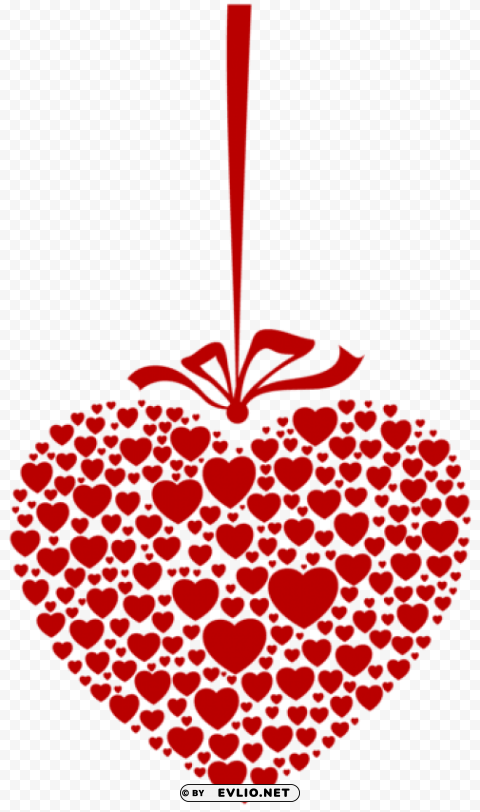 hanging heart transparent Clear PNG