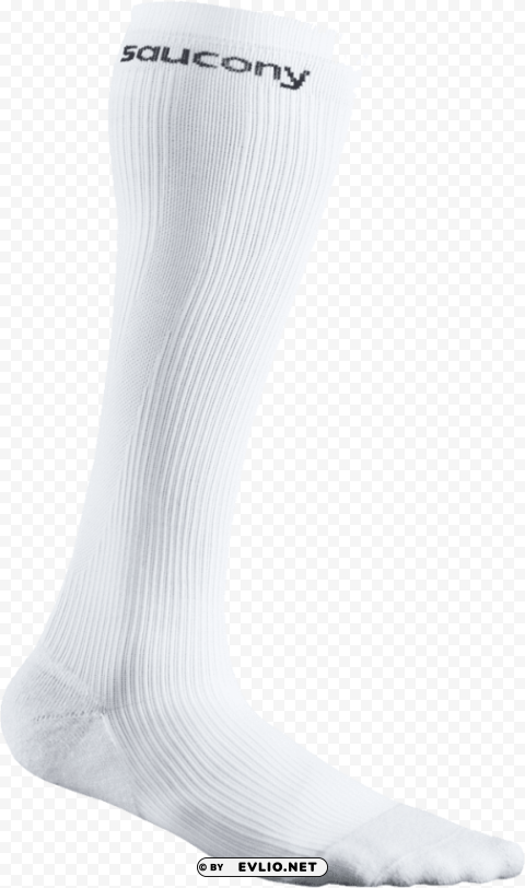 saucony white socks ClearCut Background Isolated PNG Graphic Element
