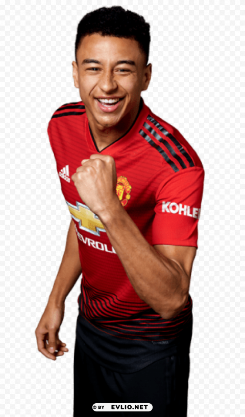 jesse lingard Isolated Illustration in Transparent PNG