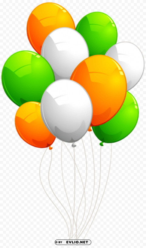 irish balloons PNG transparent icons for web design