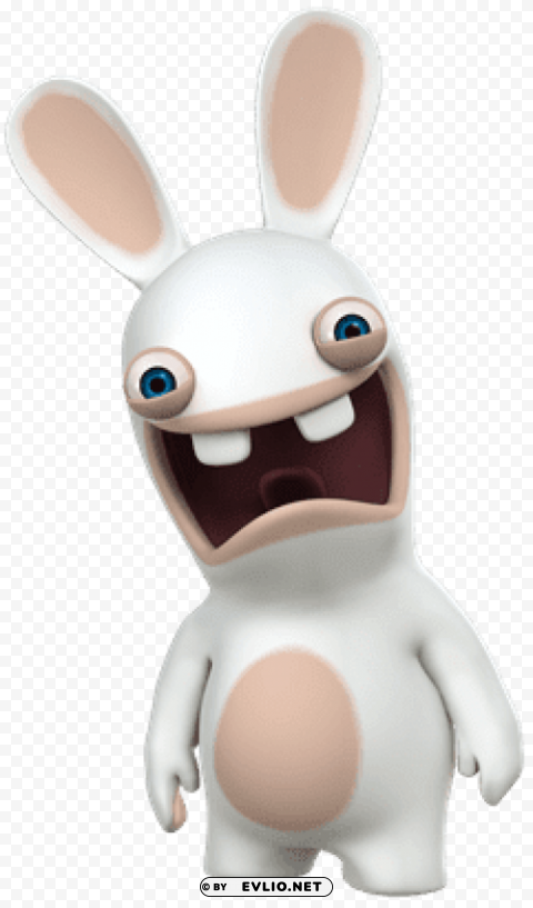 screaming rabbid Free download PNG images with alpha transparency