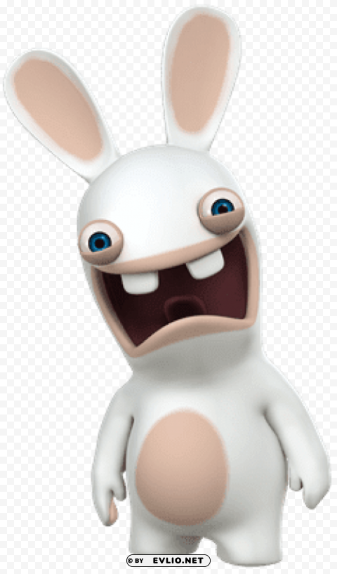 screaming rabbid Free download PNG images with alpha transparency clipart png photo - 25998d4b