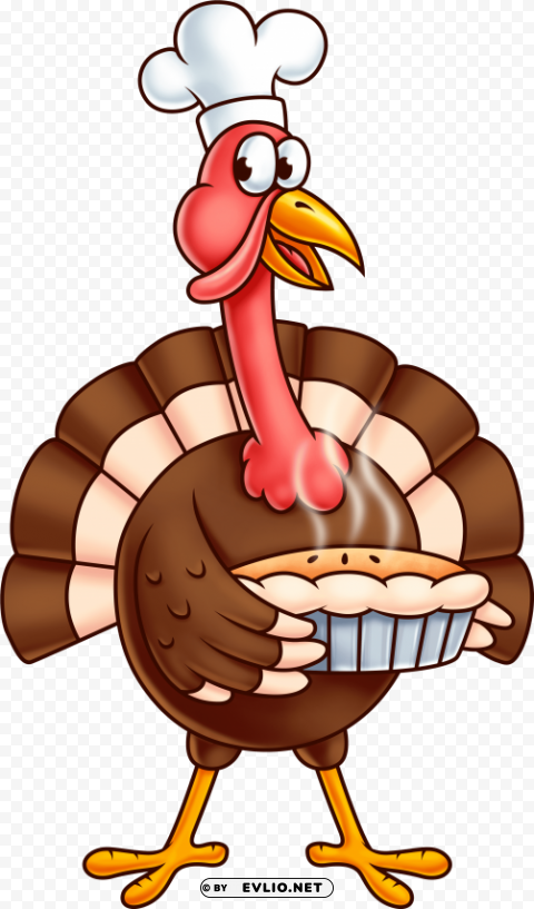 thanksgiving turkey ClearCut Background Isolated PNG Art