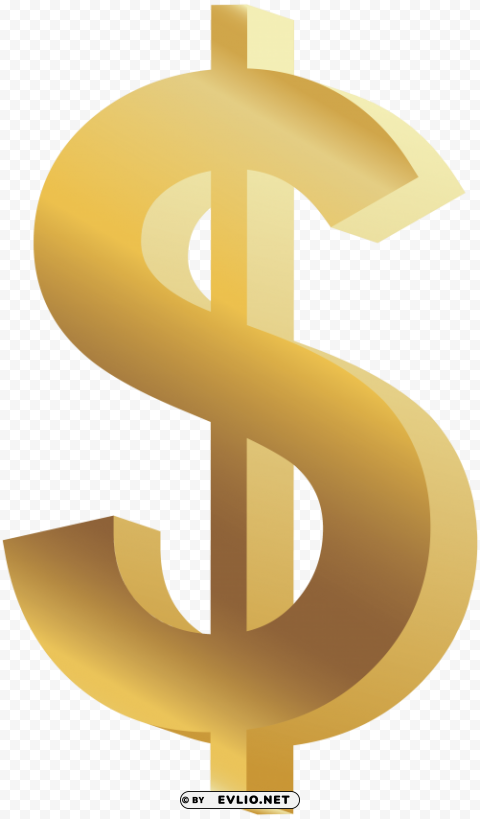 dollar symbol PNG Image with Transparent Cutout
