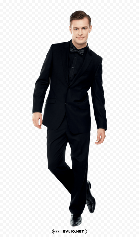men in suit Transparent Background Isolated PNG Character