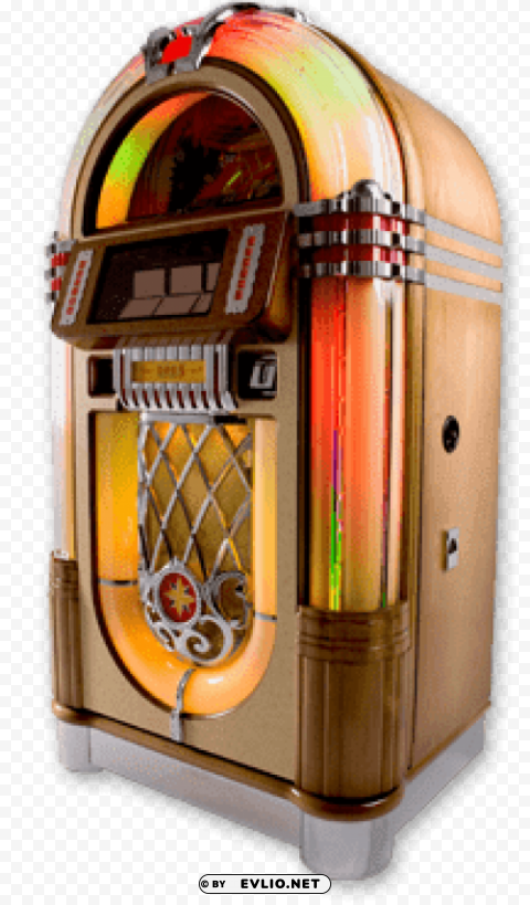 wurlitzer jukebox 1015 side view PNG images with transparent canvas compilation