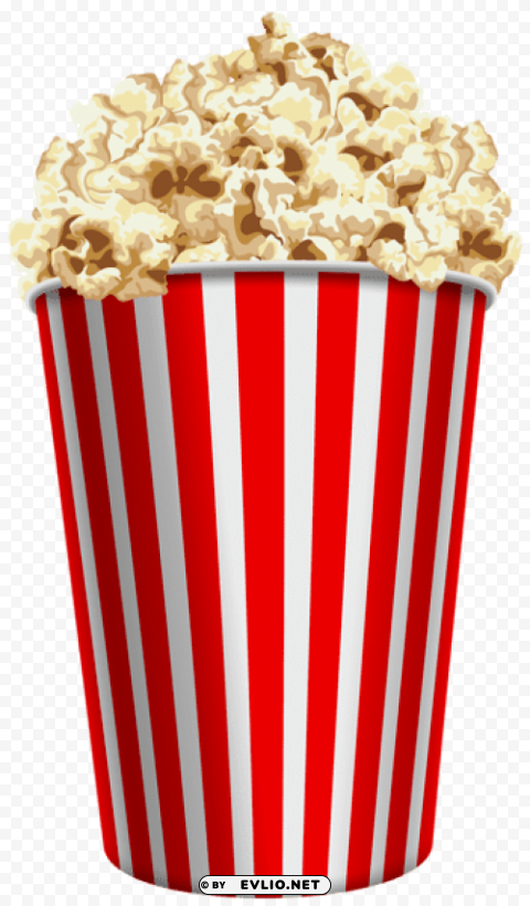 popcorn Isolated Artwork in HighResolution Transparent PNG