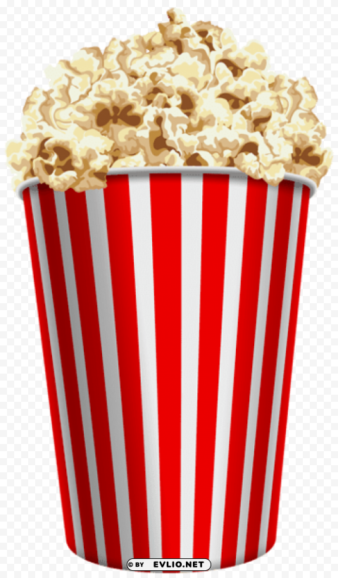 Popcorn Isolated Artwork In HighResolution Transparent PNG