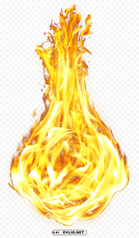 Fire Ball No ClearCut Background PNG Isolation