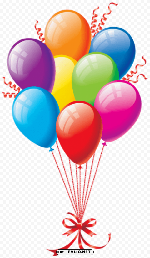 balloons transparent picture PNG Image Isolated with Transparency