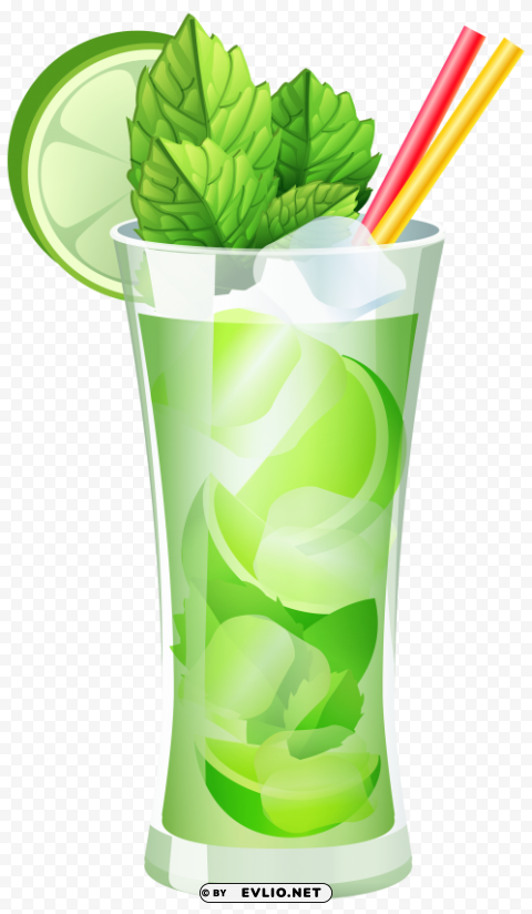 cocktail PNG Graphic Isolated on Clear Background Detail