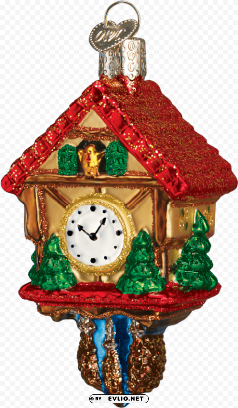 old world christmas cuckoo clock Clear PNG pictures comprehensive bundle