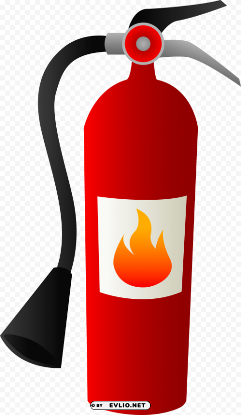 extinguisher PNG Isolated Object with Clear Transparency