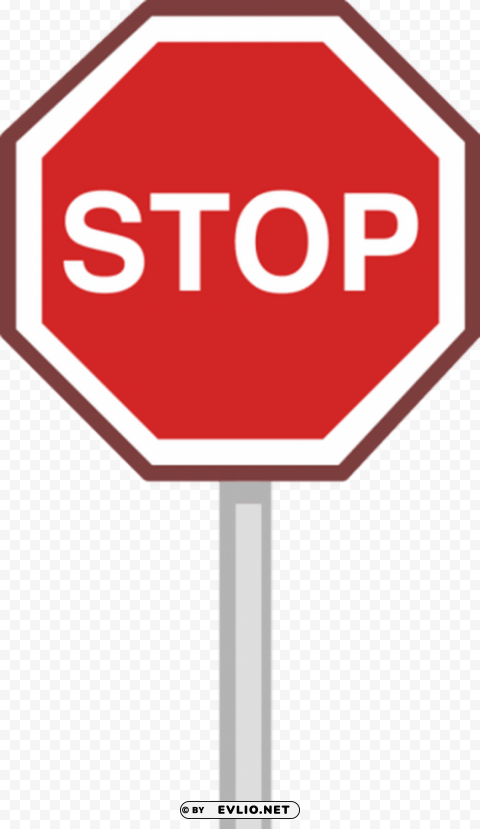 sign stop PNG files with no backdrop wide compilation
