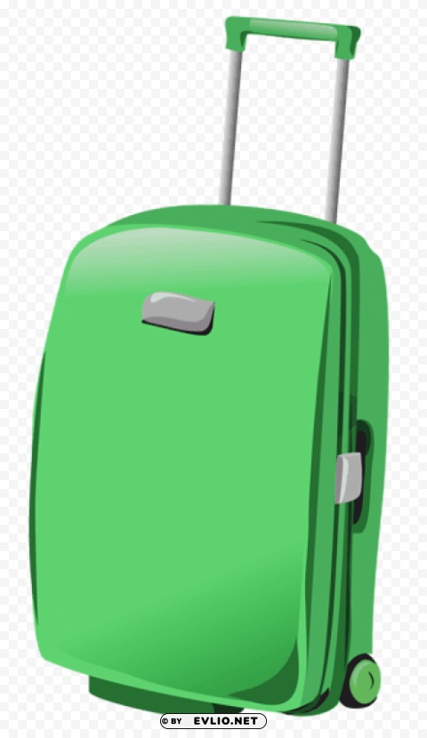 green suitcase Clear PNG pictures bundle