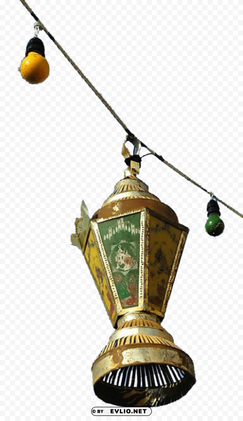 Lamp Ramadan Kareem PNG With No Background Free Download