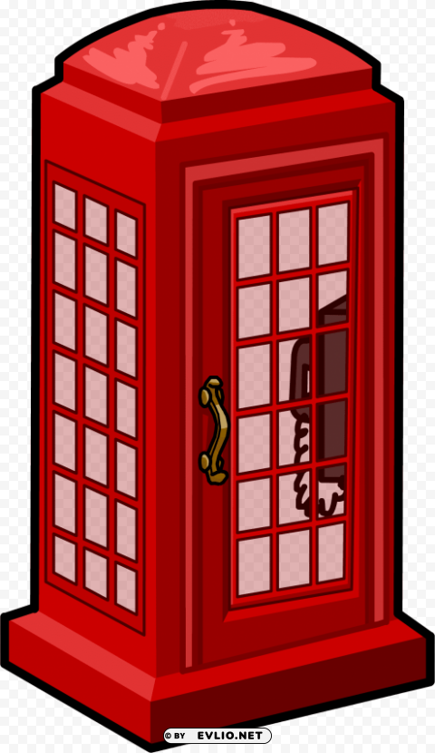 phone booth PNG for educational use clipart png photo - 434dbafb
