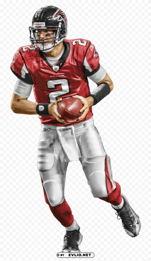 american football player PNG with clear transparency