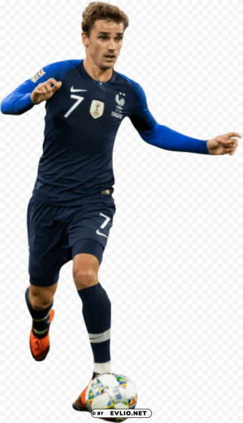 antoine griezmann Transparent PNG Isolated Item with Detail