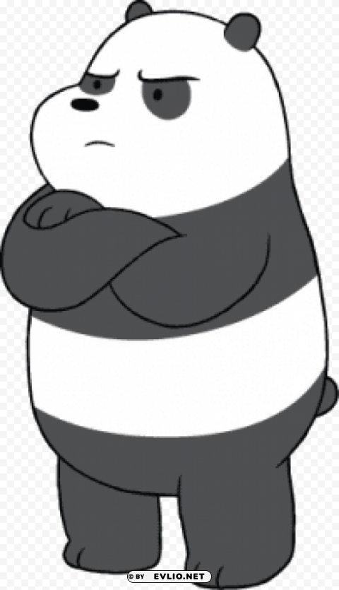 we bare bears panda angry PNG images with clear alpha channel broad assortment