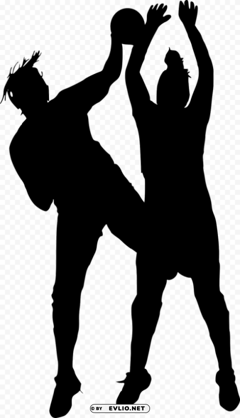 sport handball silhouette PNG transparent artwork