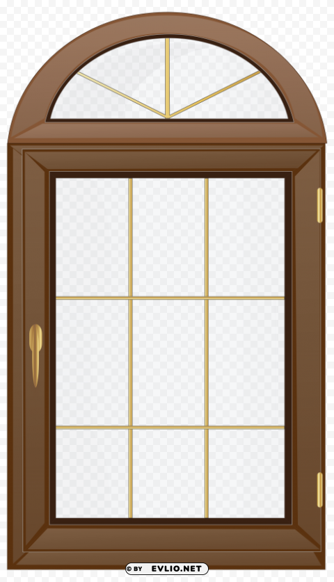 transparent brown window High-quality PNG images with transparency