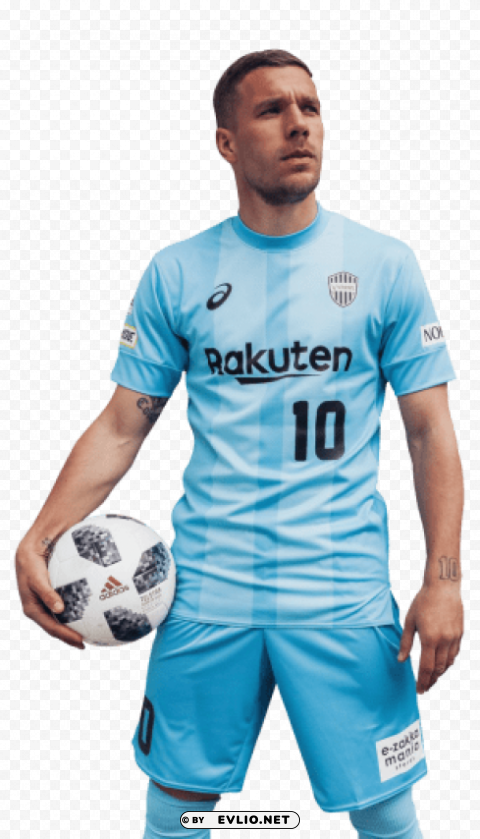 lukas podolski PNG images with alpha transparency selection
