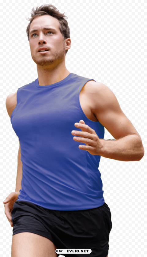 Transparent background PNG image of running man Clear Background PNG with Isolation - Image ID d835362f