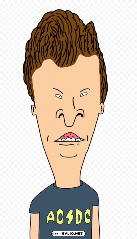butthead acdc Isolated Graphic with Transparent Background PNG PNG transparent with Clear Background ID 4bcf78fd