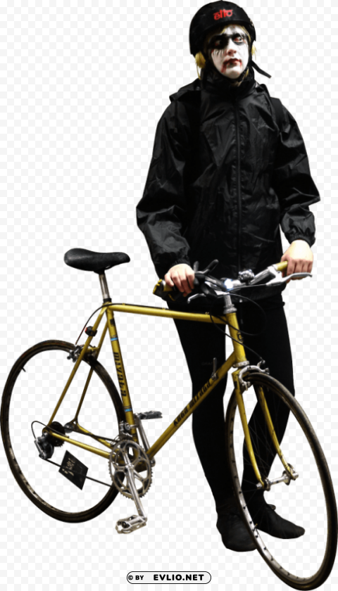 halloween bikerace PNG with transparent background free