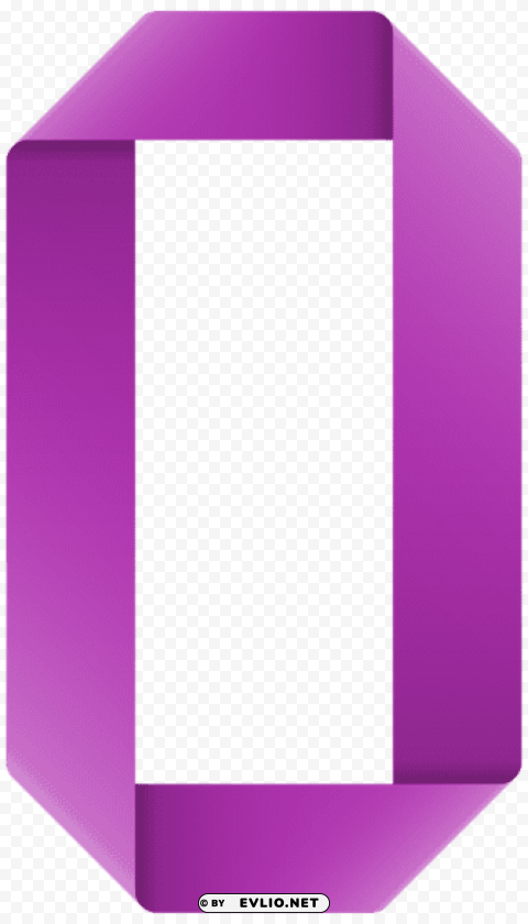 Ribbon Number Zero Transparent PNG Files With Clear Background