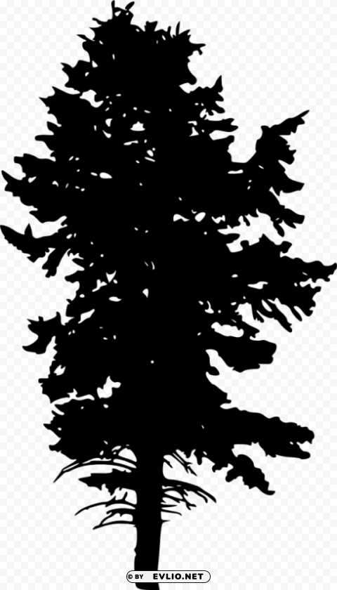 tree silhouette HighQuality Transparent PNG Isolated Graphic Design