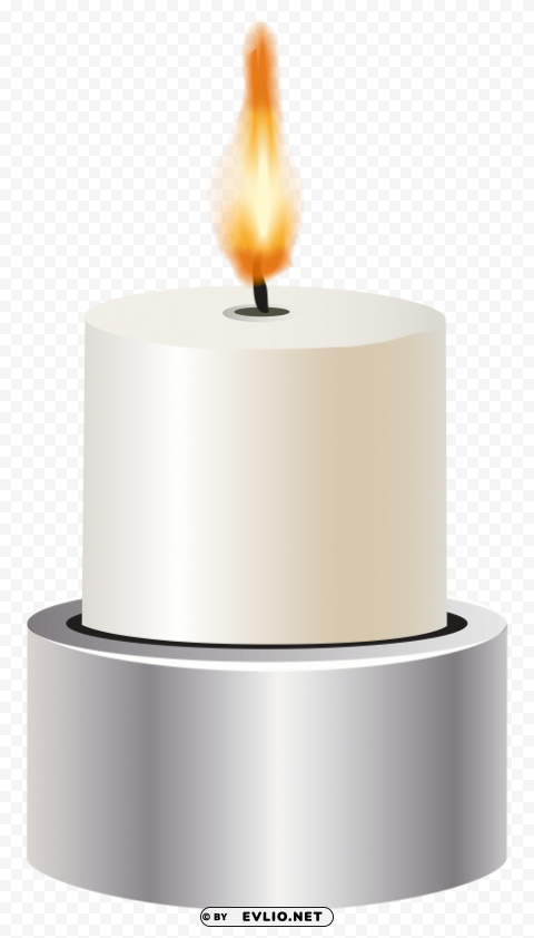 candle PNG Image with Transparent Cutout